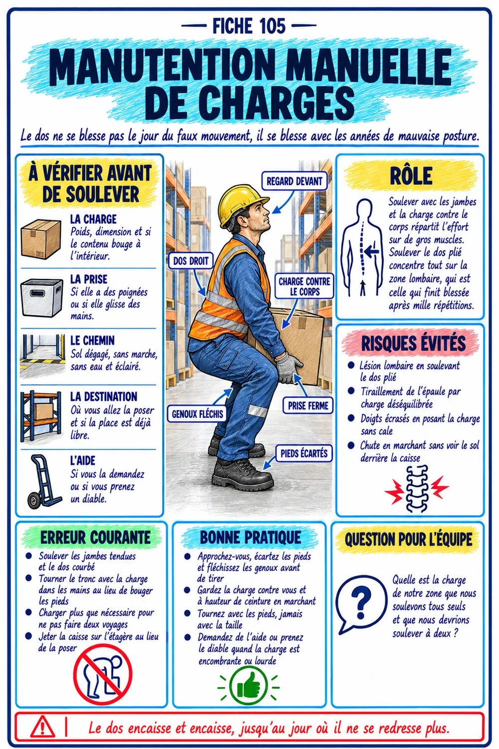 Fiche Ergonomie et TMS